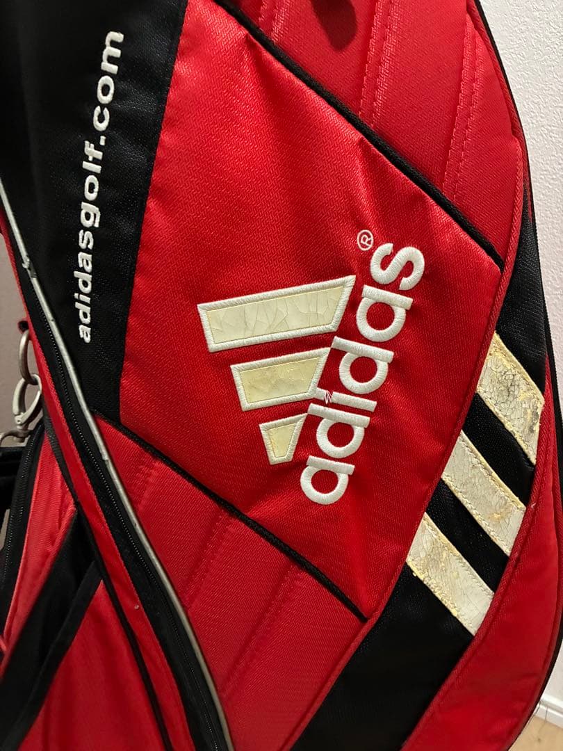 ゴルフキャディバッグ クラブ7本adidas アディダス