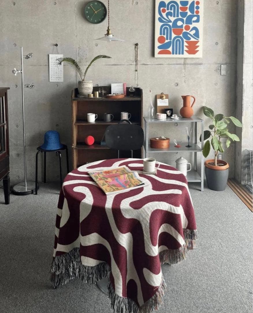 【非売品】Maze Path Throw Blanket ブランケット