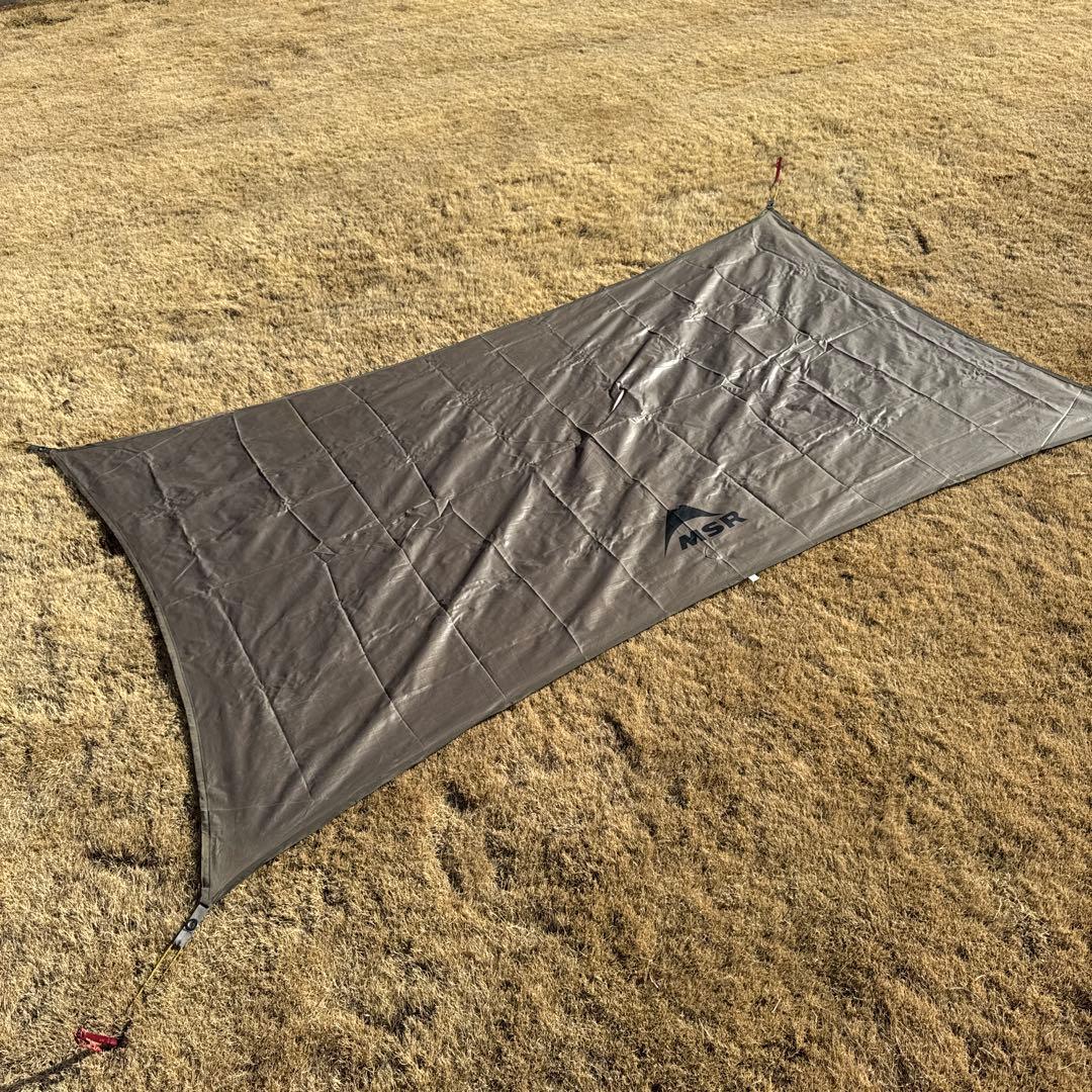 MSR ハバハバ　ギアシェッド　フットプリント　セット