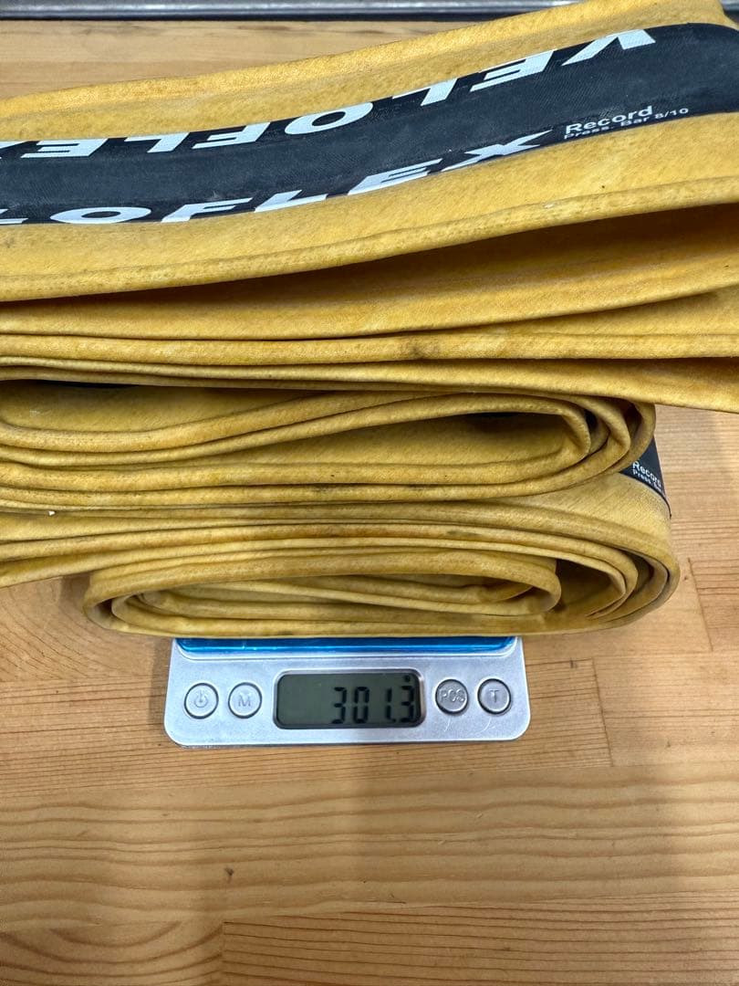 VELOFLEX RECORD 23C クリンチャー 約150g 2本 使用小