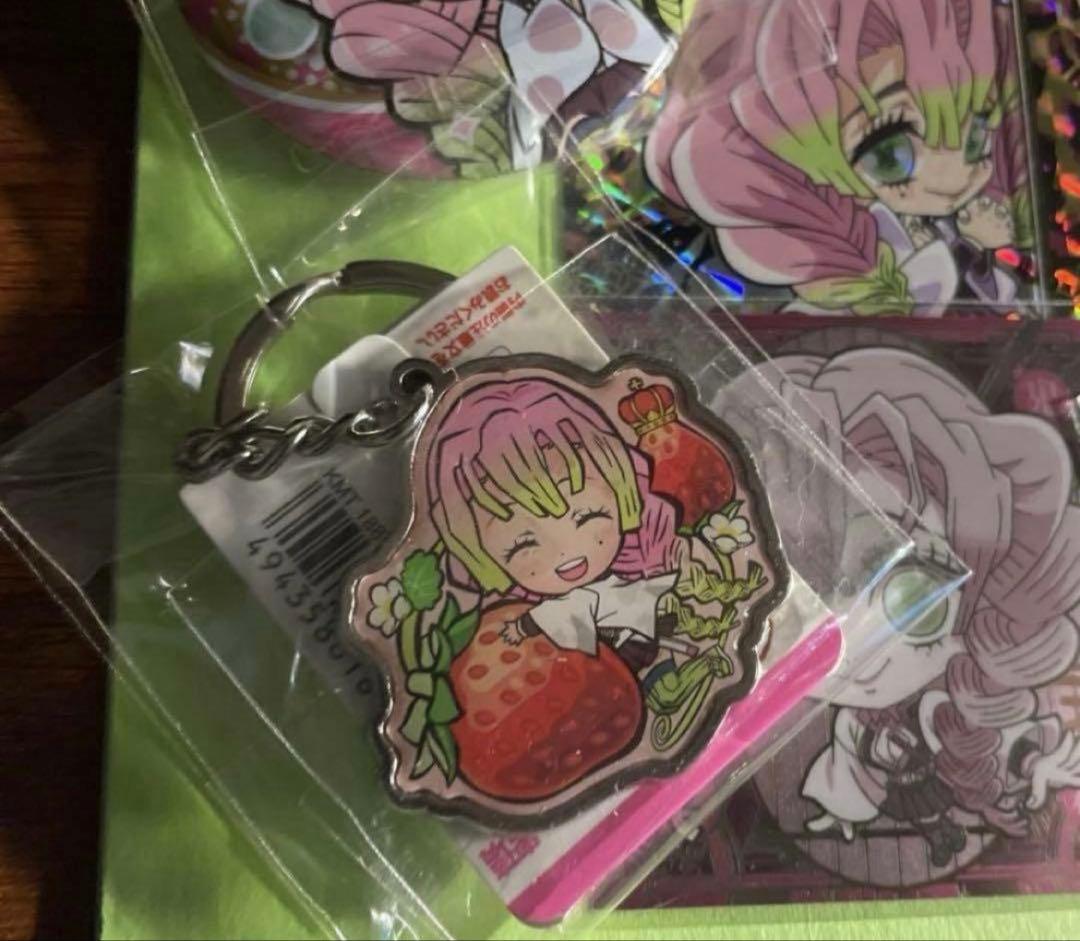 鬼滅の刃 甘露寺蜜璃 ウエハース カード でふぉるめ シール 缶バッジ 無限城