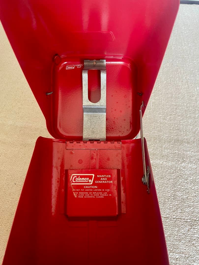 コールマン 200A ガルウィング ランタンケース 美品