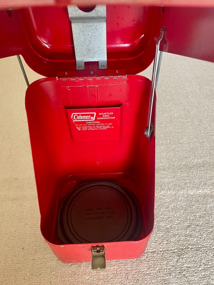 コールマン 200A ガルウィング ランタンケース 美品