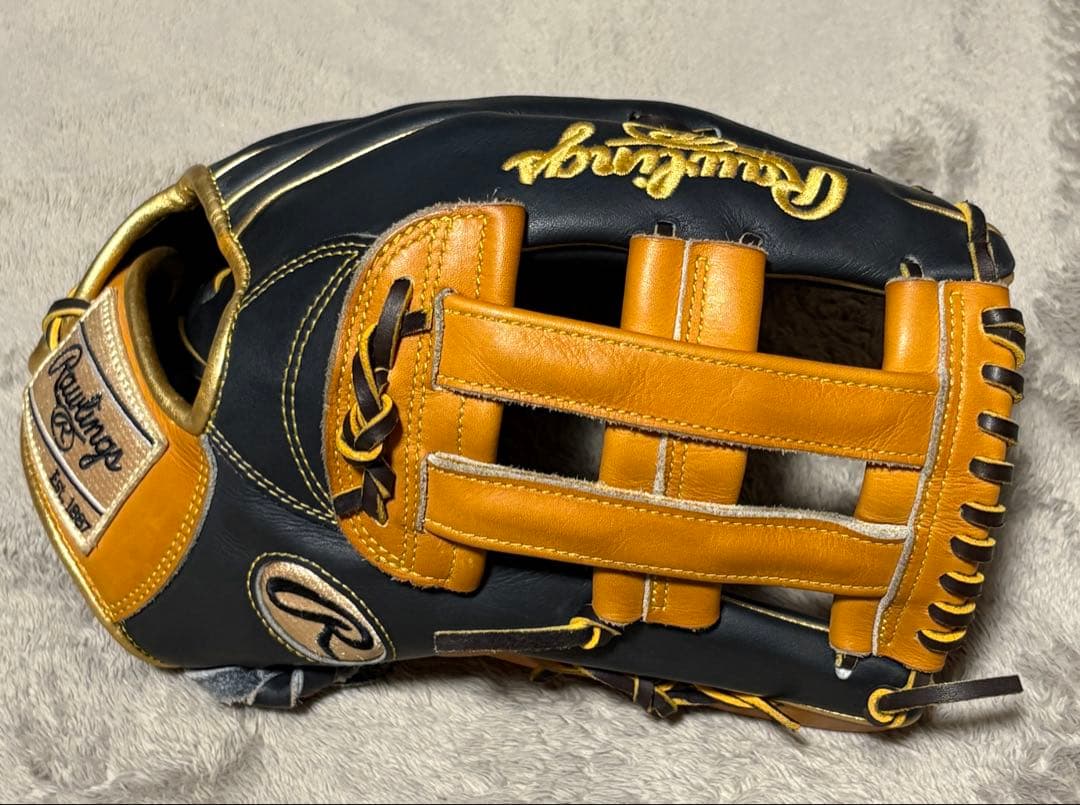 Rawlings 軟式外野手用オーダーグラブ