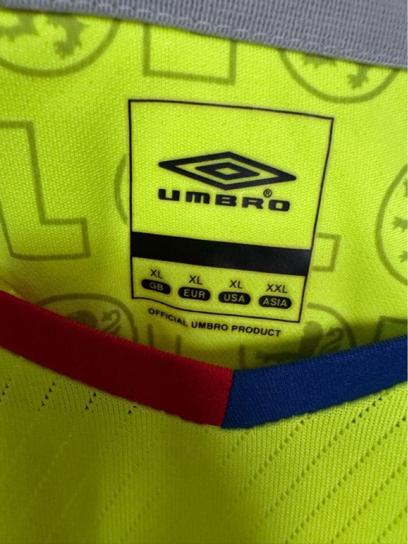 リヨン ユニフォーム　ホーム アンブロ　UMBRO 08-09 サード XXL