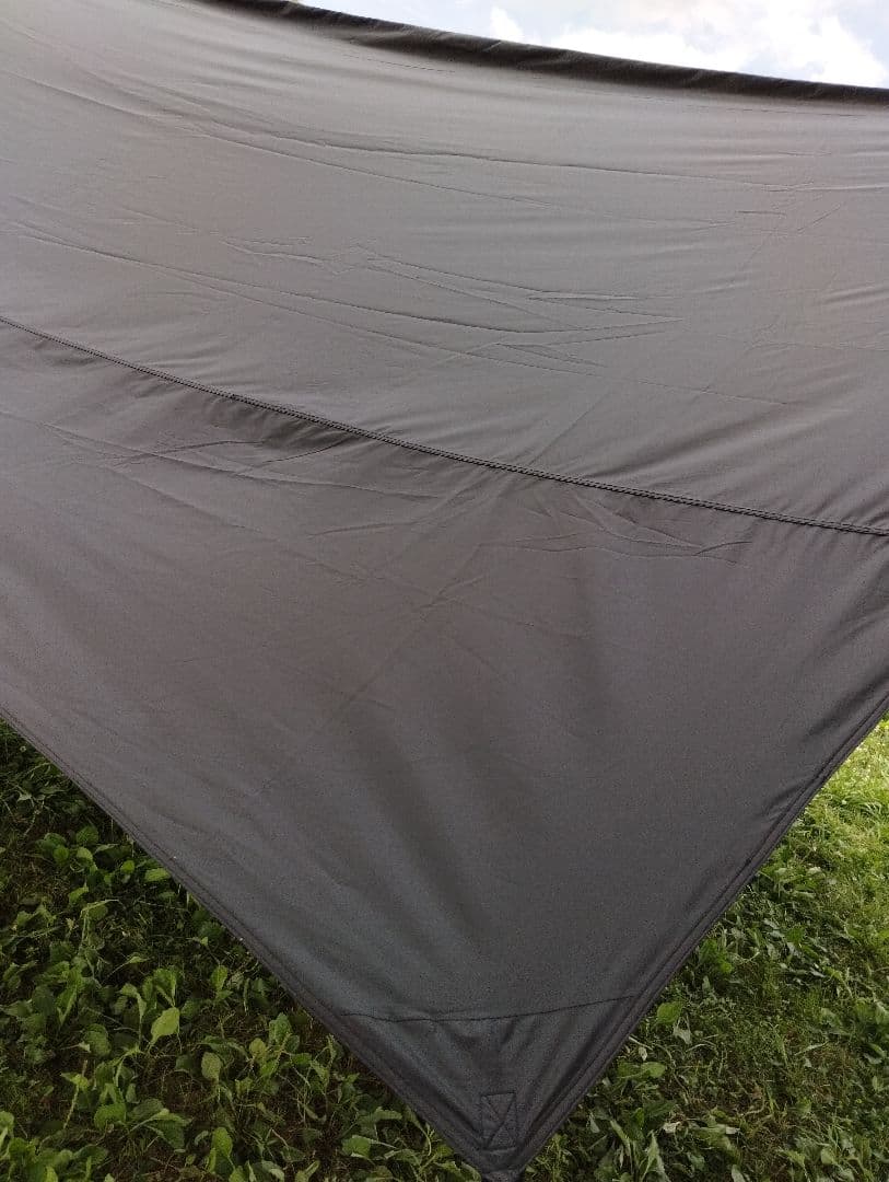 【ポール付】サハラ ヘキサタープ ブラックFieldSAHARA 550x420