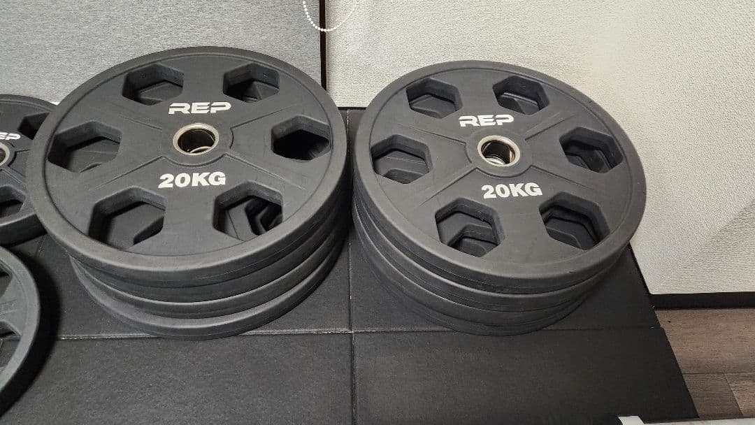 rep fitness プレート・gymwayバーベル