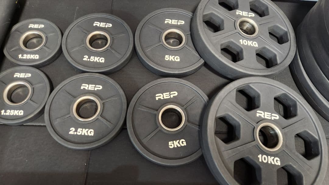 rep fitness プレート・gymwayバーベル