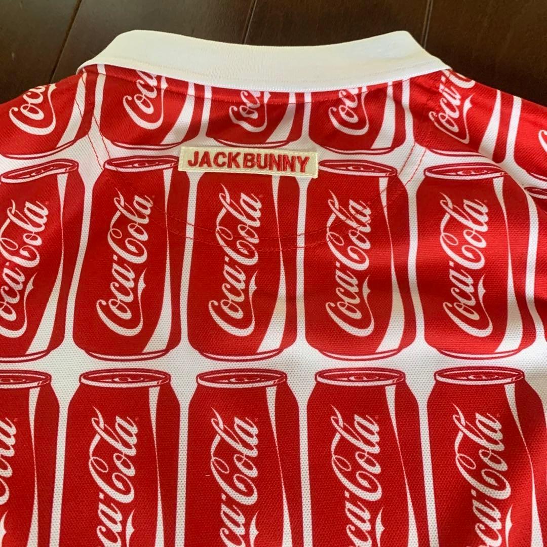 ジャックバニーコカコーラコラボノースリーブポロシャツサイズ2
