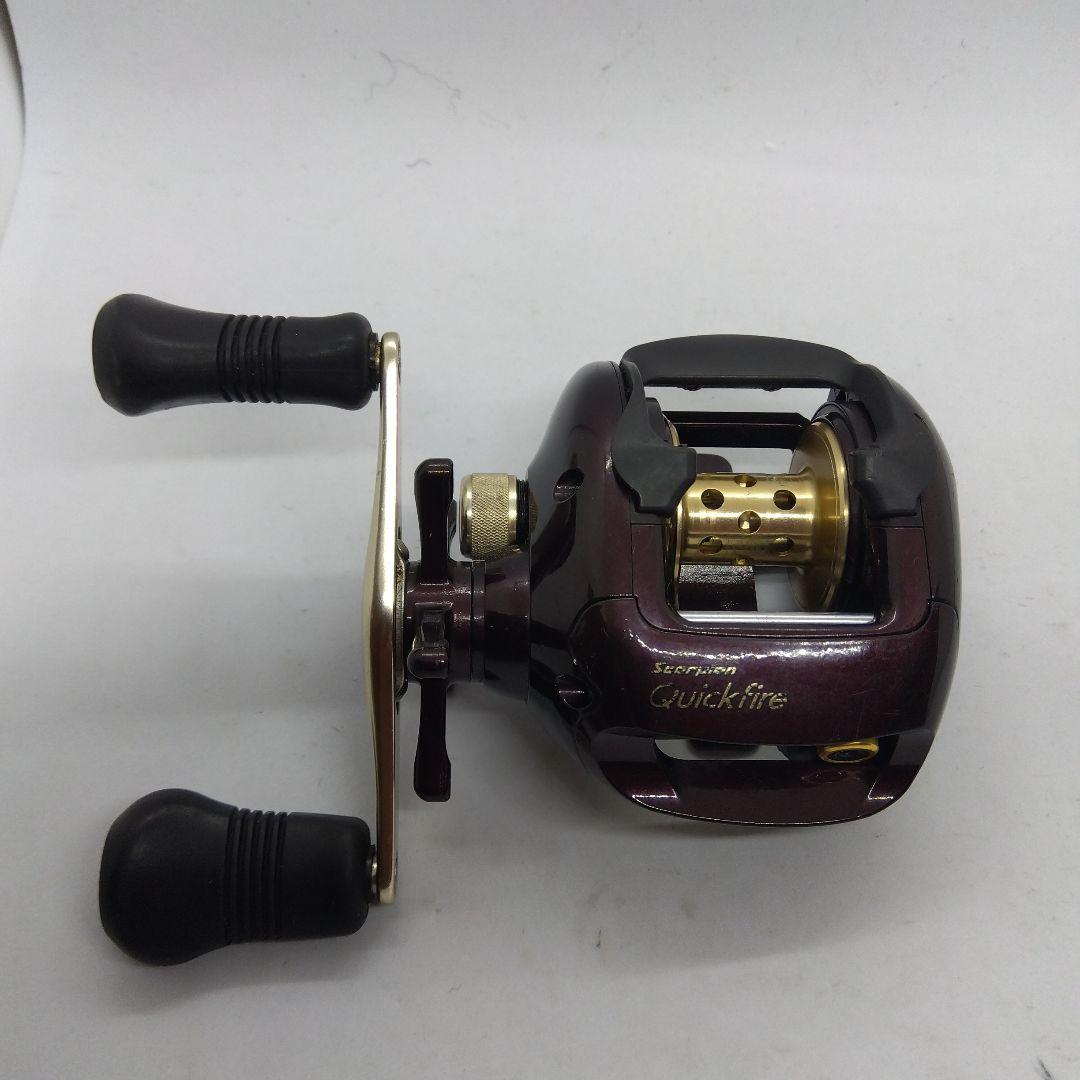 シマノ 03スコーピオン クイックファイヤー 中古 右ハンドルベイトリール