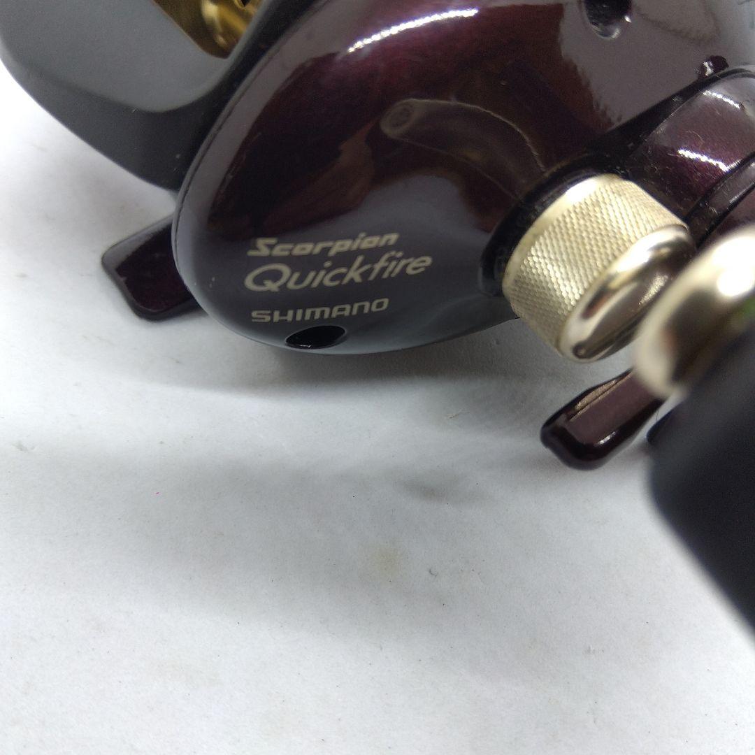 シマノ 03スコーピオン クイックファイヤー 中古 右ハンドルベイトリール