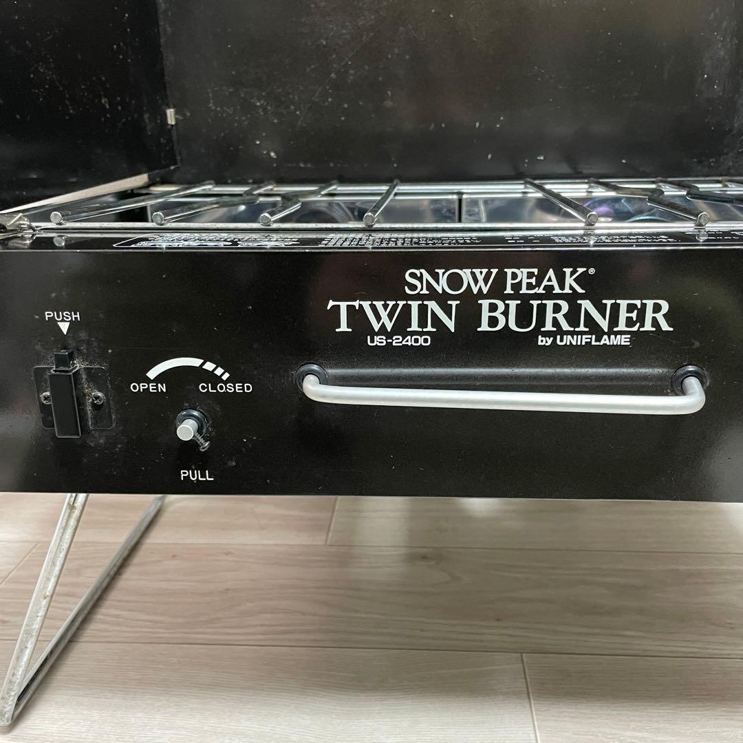 バーベキュー・調理用品  PEAK TWIN BURNER US-2400 UNIFLAME