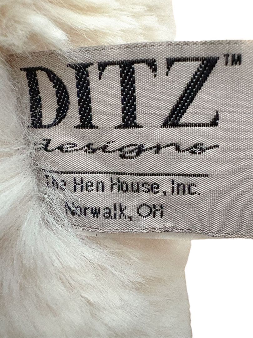 DITZハグベア/ポーラーベア白くまぬいぐるみ 美品