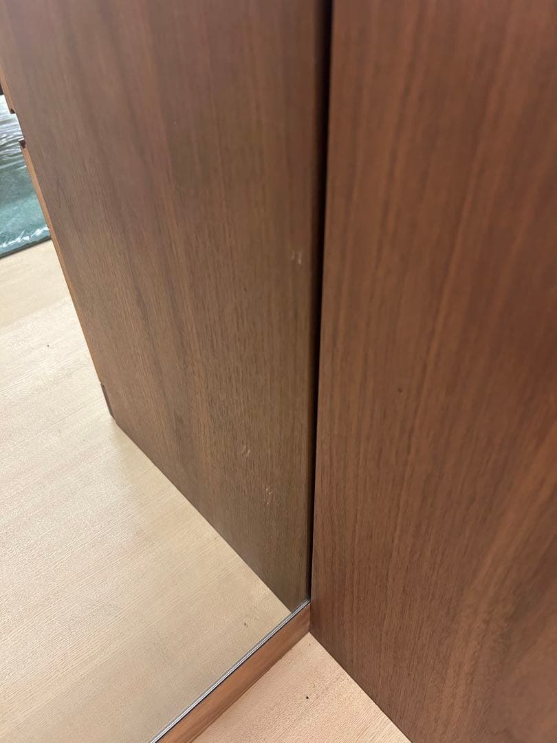 展示品☆ドレッサー 姿見 ミラー スタイリッシュ 鏡台 鏡 化粧台 開梱設置付