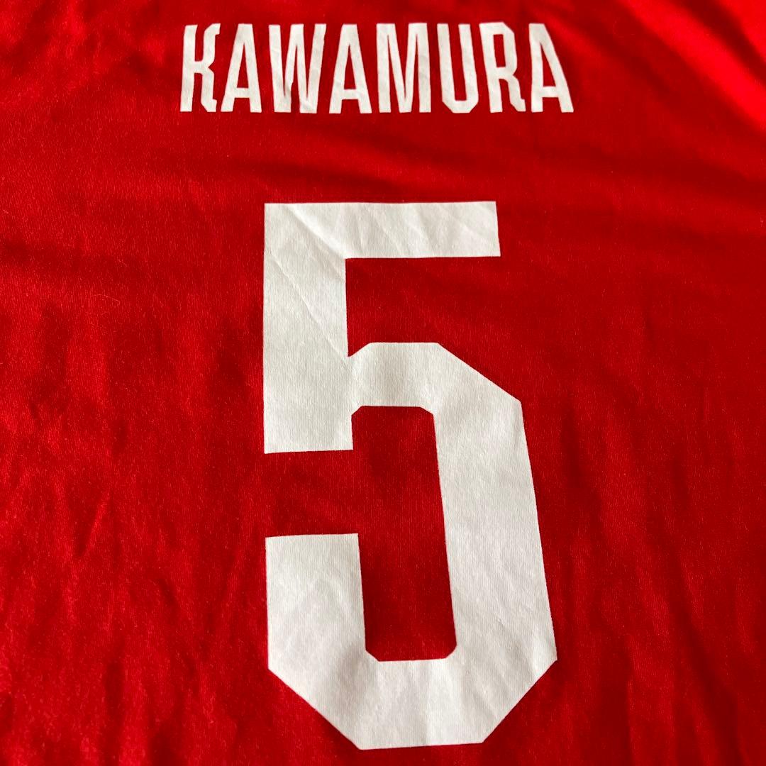 日本代表男子バスケットボール アカツキジャパン 河村勇輝選手 Tシャツ Ｌサイズ