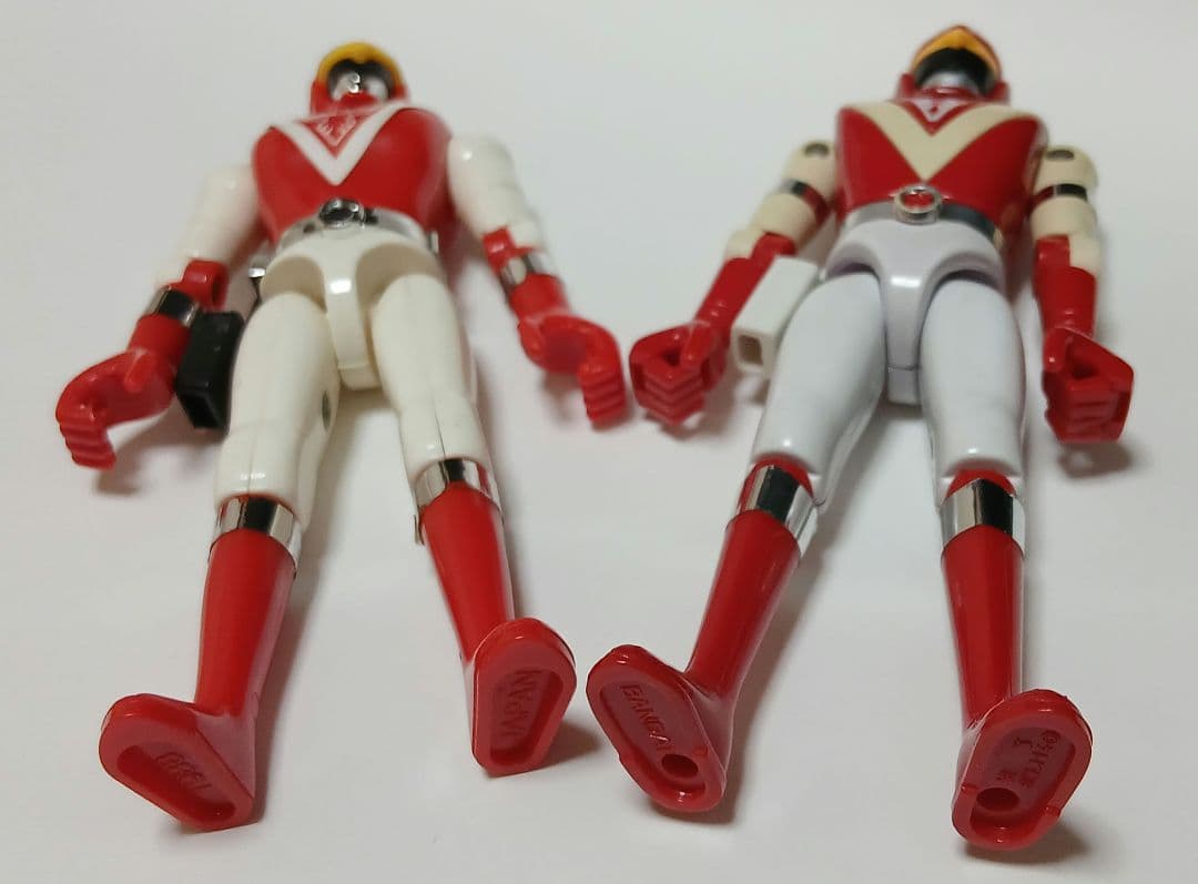 2種セット レッドファルコン 超獣戦隊ライブマン超合金 プラデラ レトロ