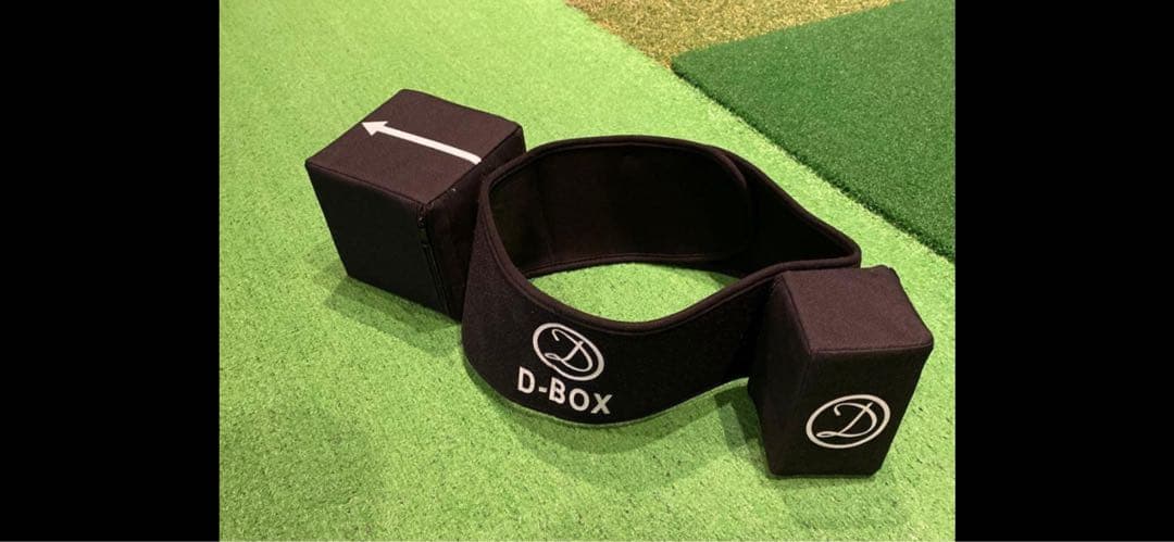 D-BOX ゴルフ　半額！　スイング 改善　練習器具　シャロー　スウィング　矯正
