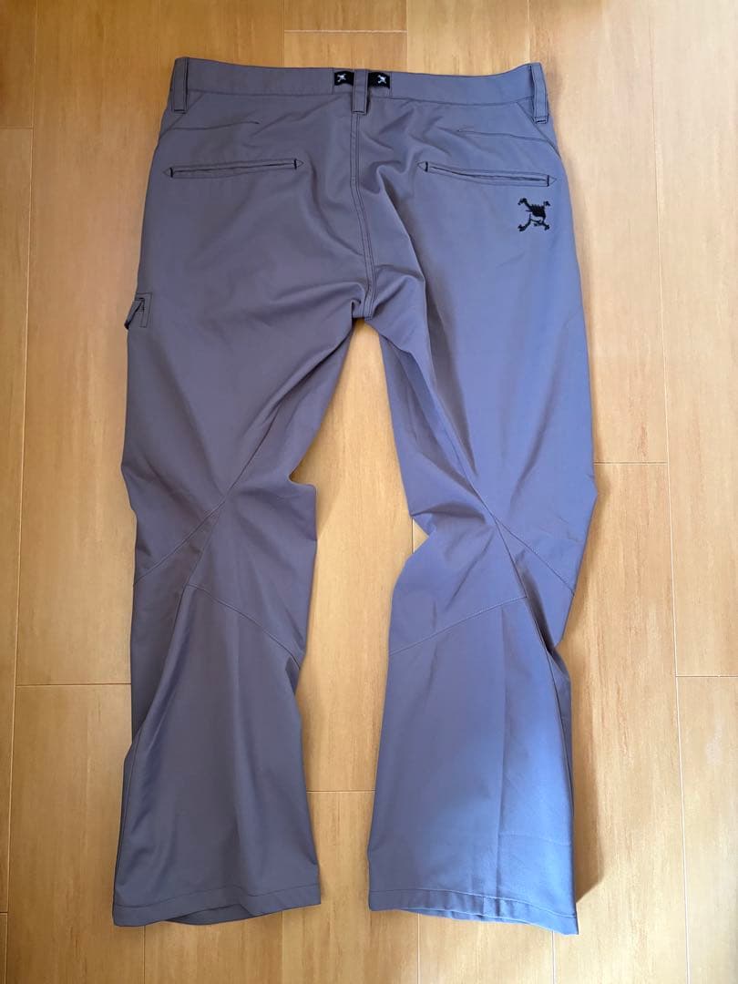 OAKLEY ゴルフパンツ テックパンツ グレー 36 Y2K ポッケ付き