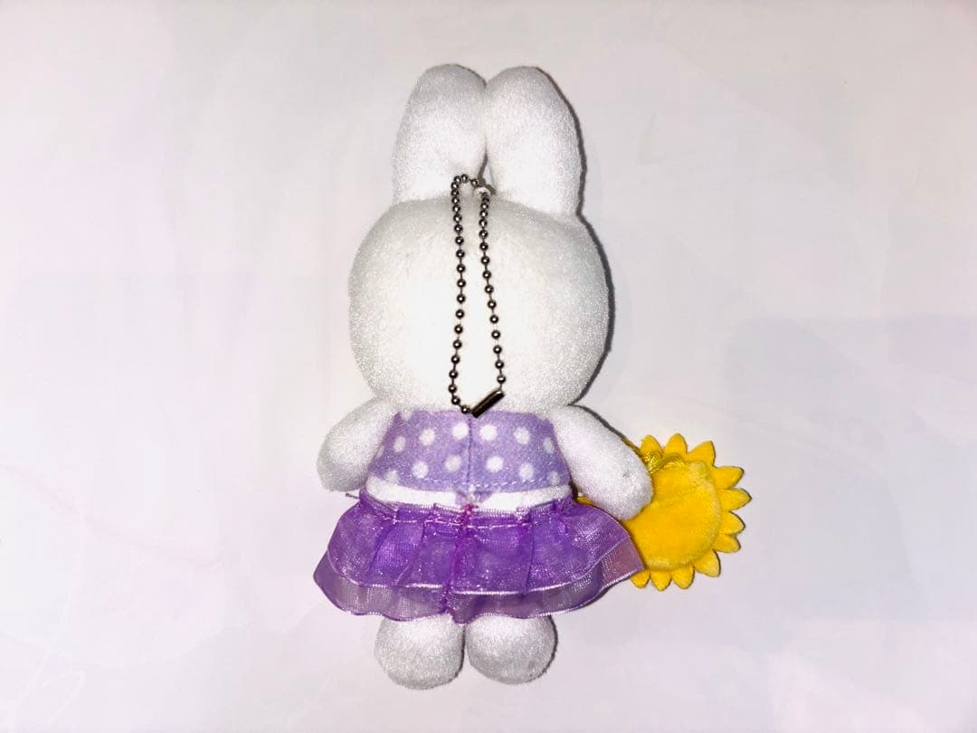 ミッフィー ぬいぐるみ 紫のスカート