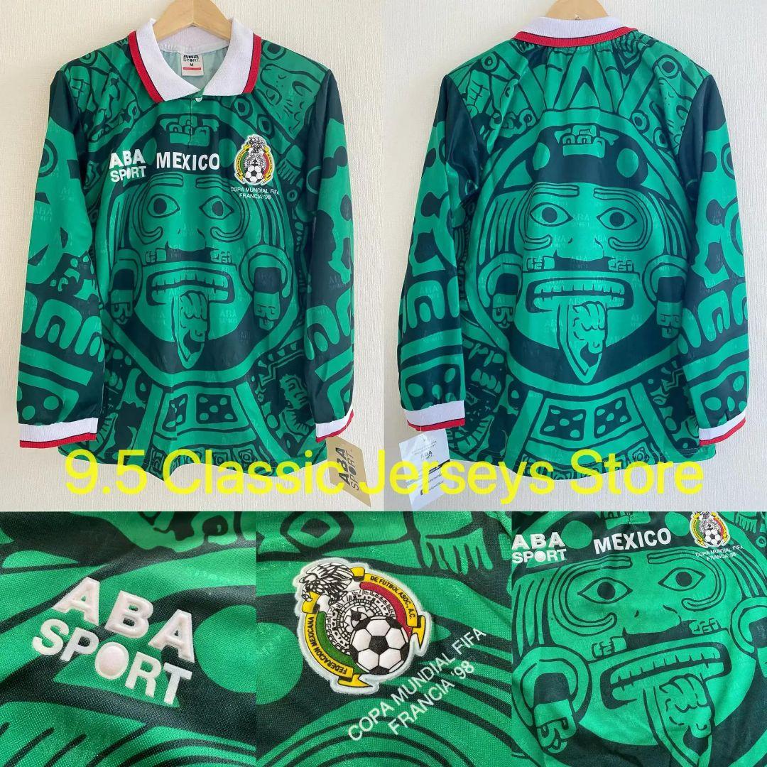 メキシコ代表 1998 ホーム ユニフォーム 長袖 M