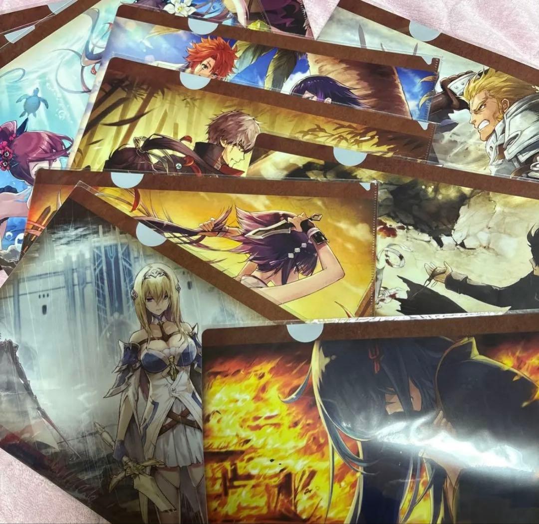 誰が為(タガタメ)のアルケミスト クリアファイル28種＆周年記念クリアファイル