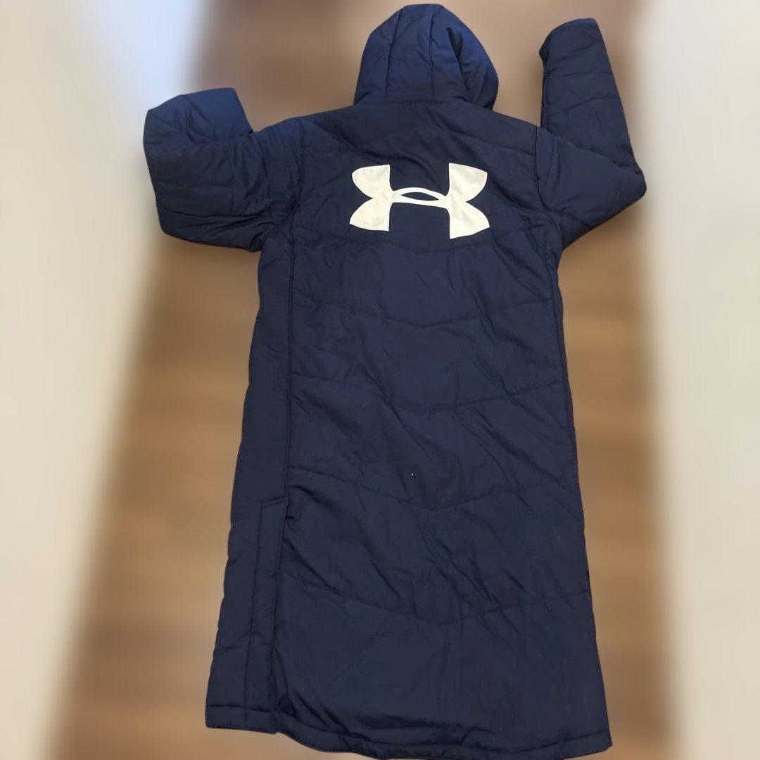 Under Armour ネイビー ベンチコート　美品