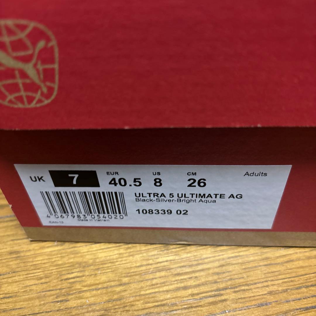新品未使用品！PUMA ULTRA5 アルティメット　AG 26cm