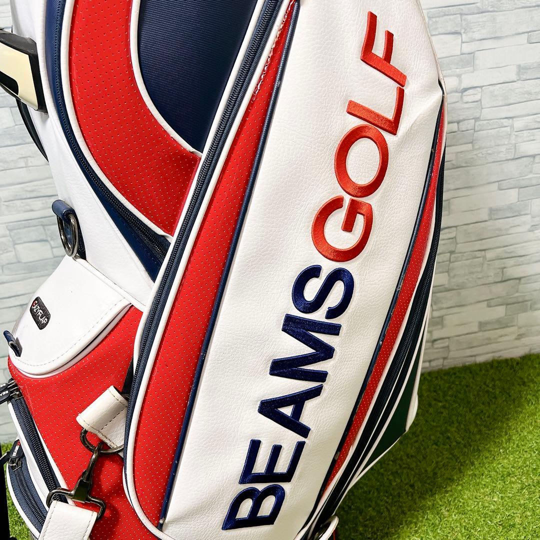 ビームス ゴルフ キャディバッグ 三点式 ツアータイプBEAMS GOLF