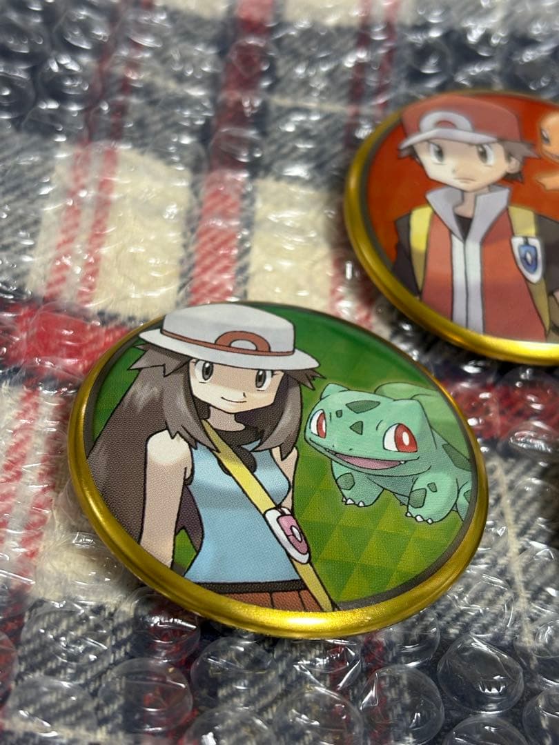ポケモンセンター 缶バッジ コレクション カントー レッド グリーン ブルー