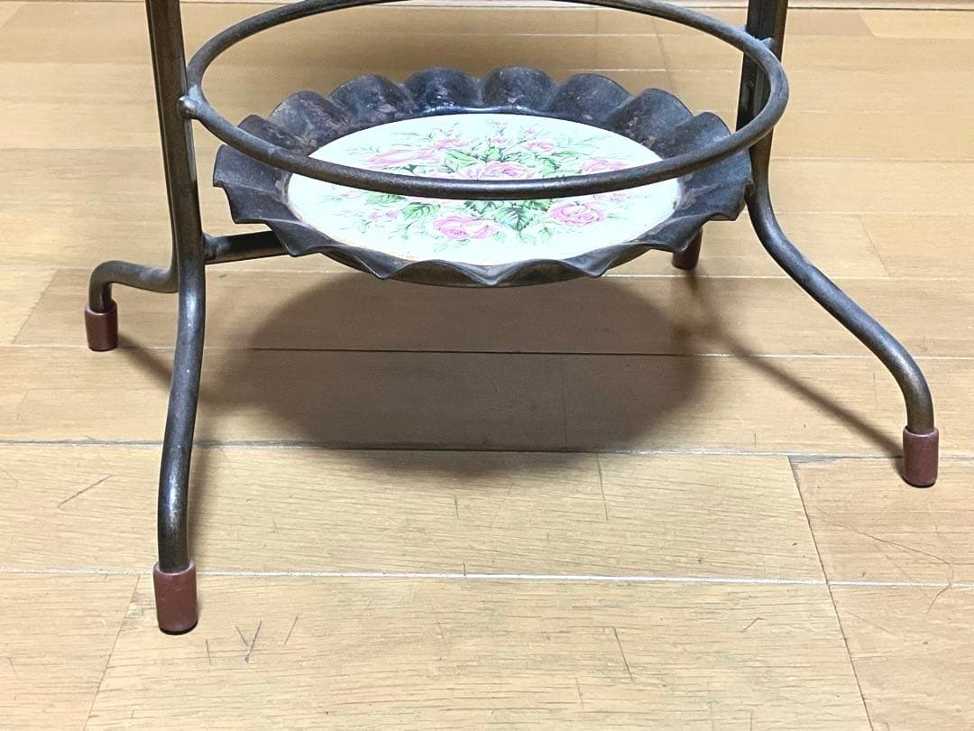 【訳あり】アイアン フラワースタンド 花台 フラワーベース ☆2基セット