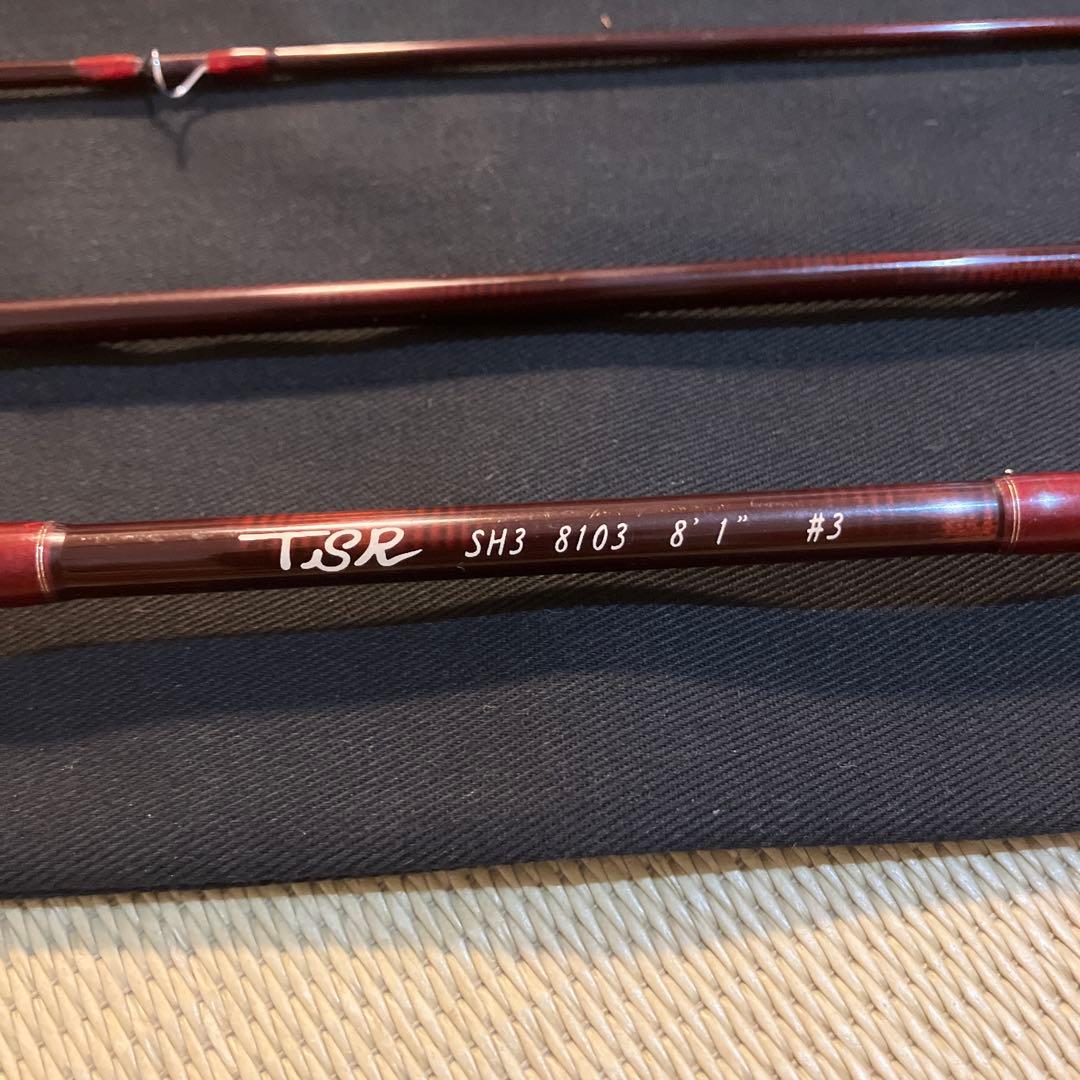 TSR SH3 8'1\" #3 フライロッド杉坂隆久氏デザイン