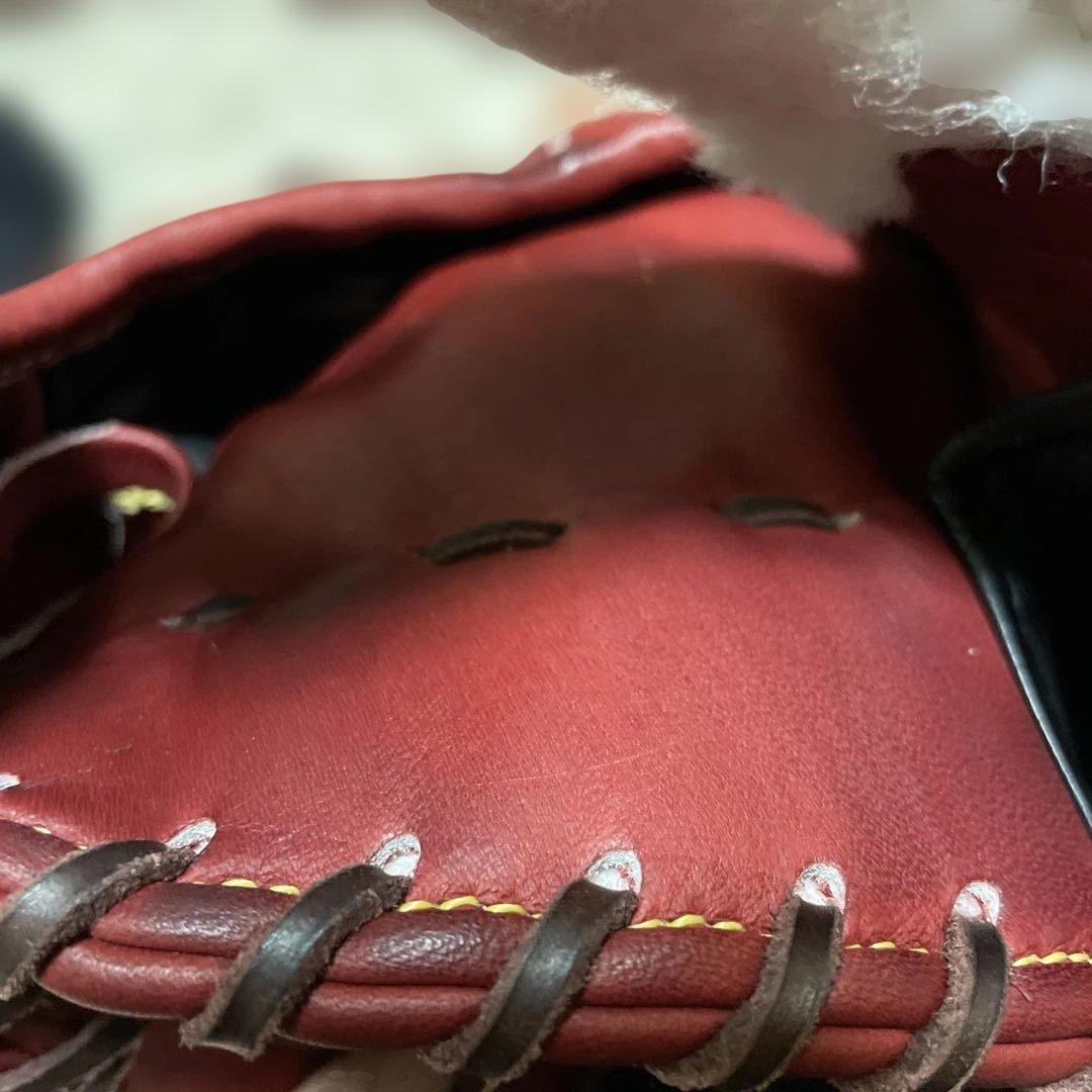 K*7様 Wilson 硬式グローブ 赤50型ウィルソングローブ袋付き