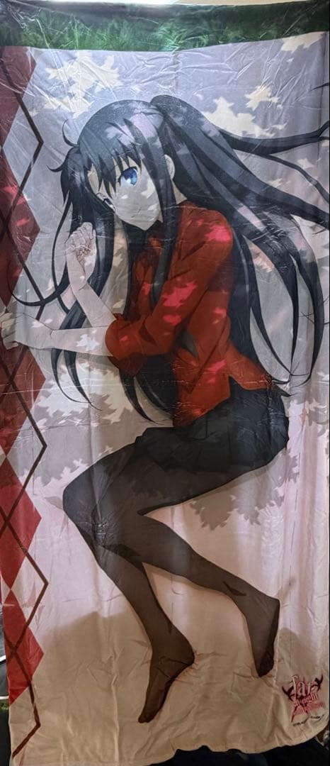 超ビッグ布ポスター 遠坂凛(ロンドンver.) Fate