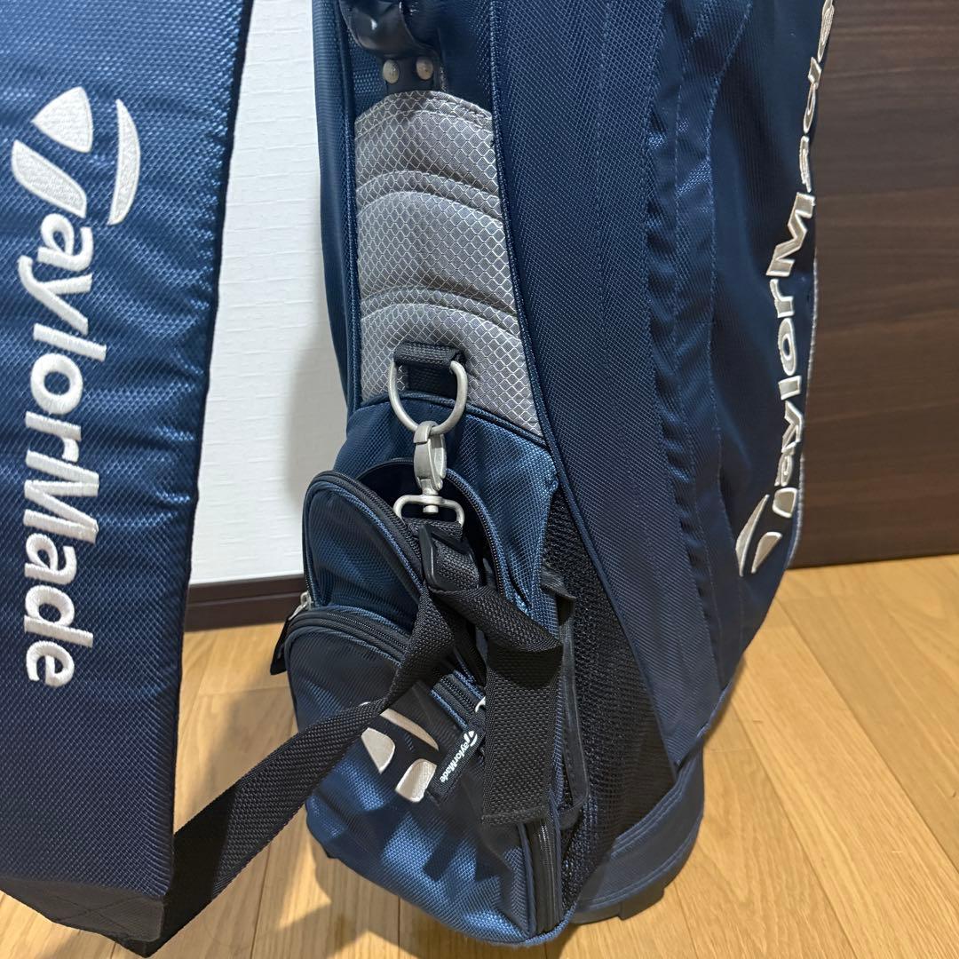 TaylorMade キャディバッグ ゴルフバッグ ネイビー
