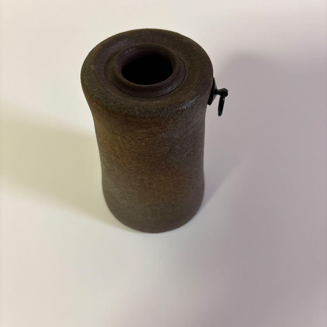 掛け花入　種子島焼窯