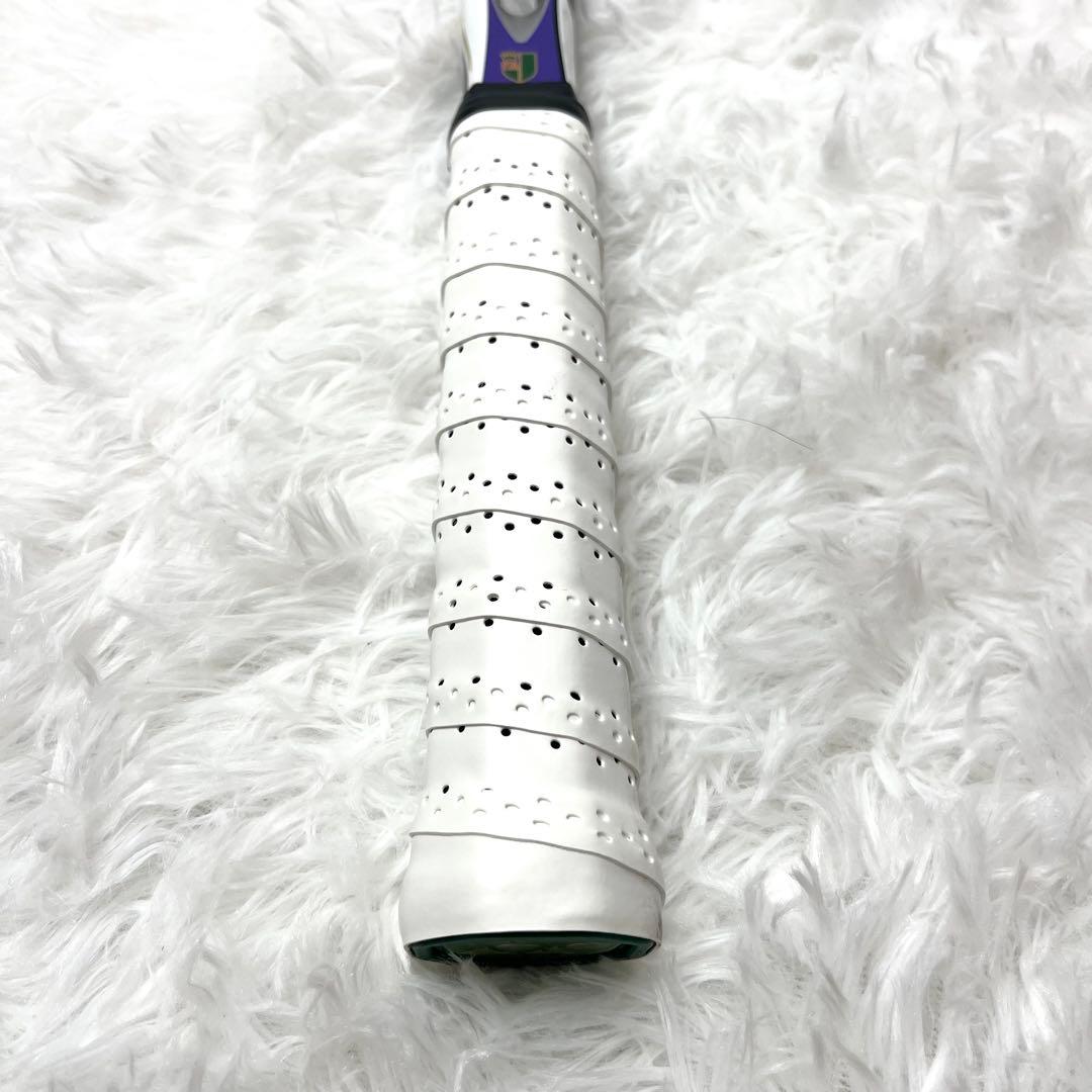 【美品】 ヨネックス ナノフォース8v REV UL1 ソフトテニスラケット 紫