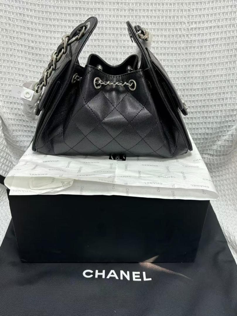 VIP限定 【非売品】 ブラック キルティング ハンドバッグ~~~