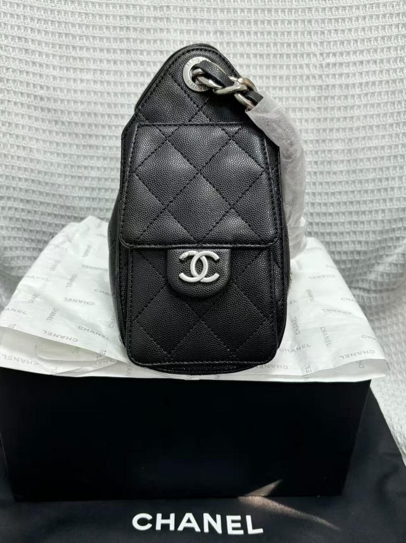 VIP限定 【非売品】 ブラック キルティング ハンドバッグ~~~
