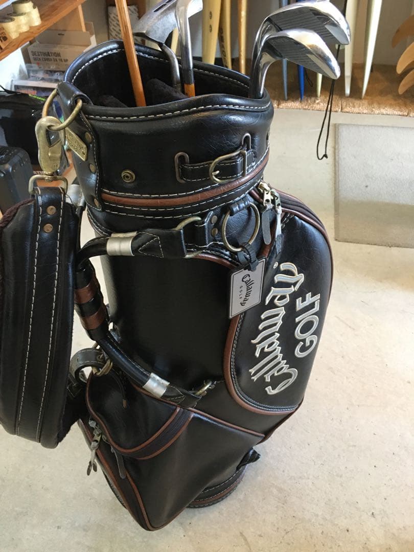 Callaway(ヴィンテージ) パター、 アイアンセット１Wとキャディバッグ