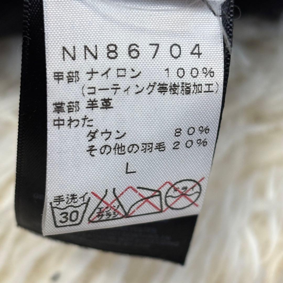 ノースフェイス ダウン グローブ ミトン 黒 スノーボード 防寒 雪国