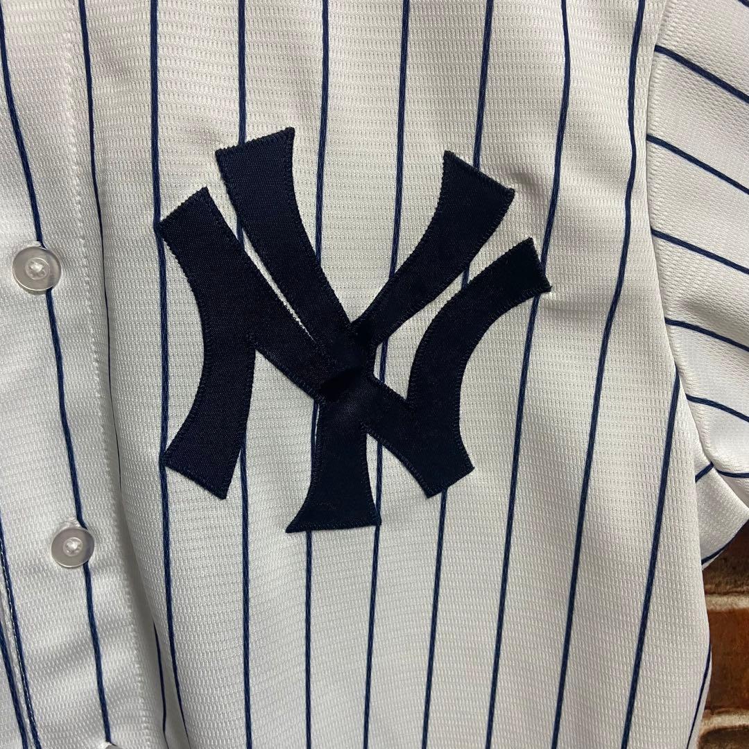 デレクジーター ゲームシャツ ユニフォーム ヤンキース Yankees 刺繍古着
