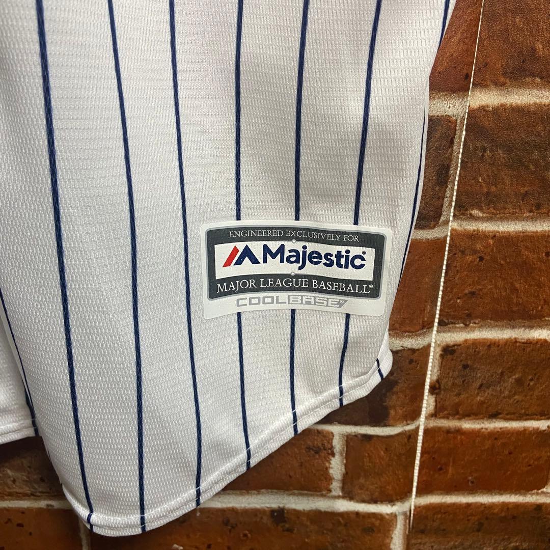 デレクジーター ゲームシャツ ユニフォーム ヤンキース Yankees 刺繍古着