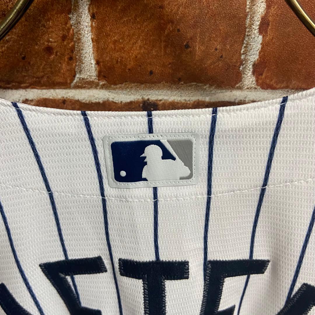 デレクジーター ゲームシャツ ユニフォーム ヤンキース Yankees 刺繍古着