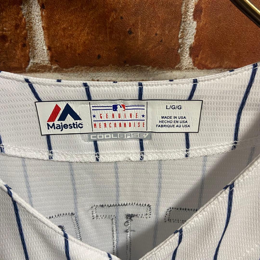 デレクジーター ゲームシャツ ユニフォーム ヤンキース Yankees 刺繍古着