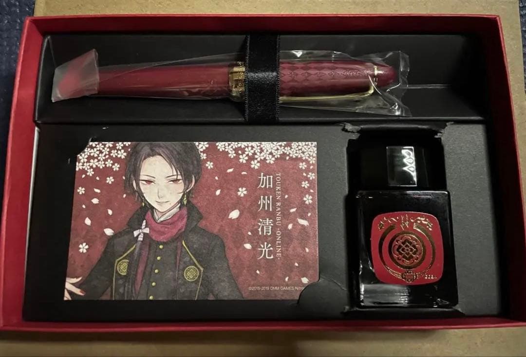 刀剣乱舞　加州清光　万年筆