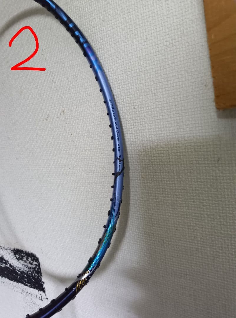 バドミントンラケット ジャンク3本セット Astrox77等 部品取り 修理