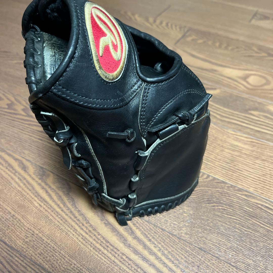 Rawlings 硬式グローブ 黒 大人用