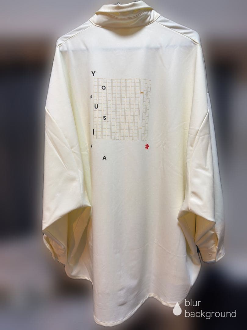 ヨルシカ 一人称 ロングシャツ アイボリー Lサイズ