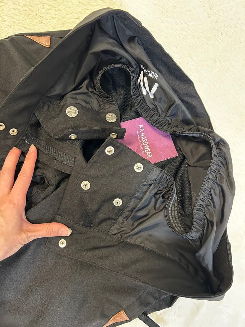 AA HARDWEAR スノーボードパンツ ブラック