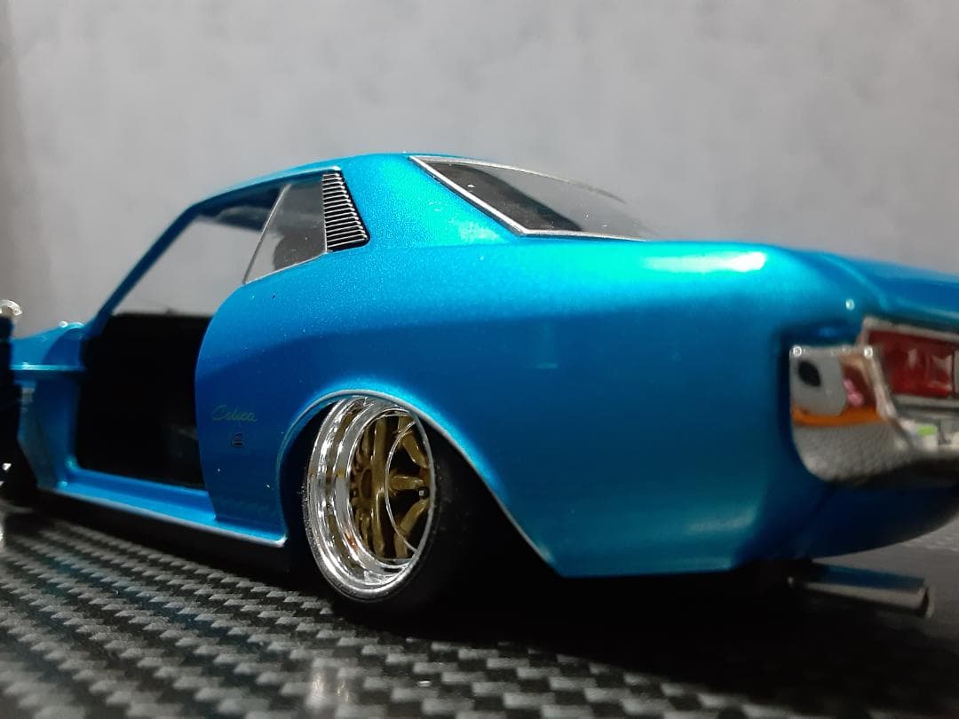 Hachette 1/24 トヨタ セリカ1600GT カスタム改 ワタナベ